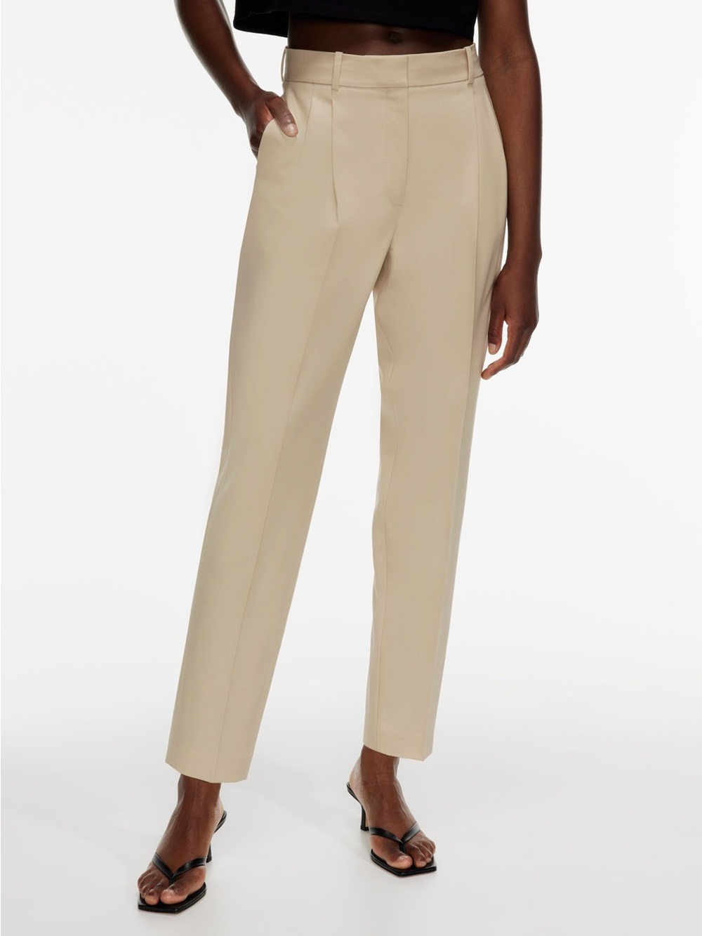 Aritzia Babaton Vogue Wool Pants Tailored Workwear Capsule Office Siren Business